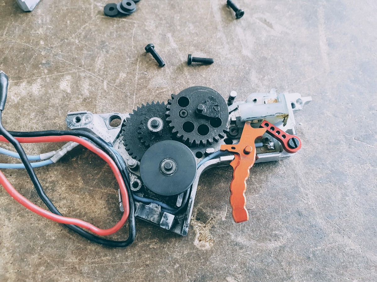How to shim your gears CNC Receiver, CNC gearbox, CNC airsoft upgrade